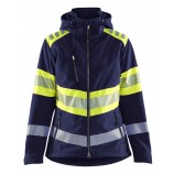 Blåkläder 44042513 Women's Hi-Vis Softshell Jacket