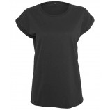 Build Your Brand BY021 Women's extended shoulder tee