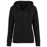 Build Your Brand BY069 Women's terry zip hoodie