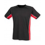 Finden & Hales LV240 Performance panel t-shirt