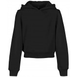 Build Your Brand BY113 Girls cropped sweat hoodie