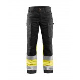 Blaklader 7161 Ladies High Vis Trouser Stretch