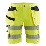 Blåkläder 71861811 Women's Hi-Vis shorts with stretch