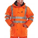 B-Seen Elsener 7 in 1 Hi Viz Jacket 