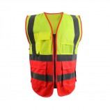 Blackrock 803020 Hi-Vis Yellow/Red Premium Waistcoat