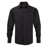Russell Collection 954M Long Sleeve Tencel Fitted Shirt