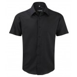 Russell Collection 959M Short Sleeve Tailored Ultimate Non-Iron Shirt