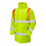 Leo Workwear Putford Orange Brace Anorak