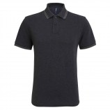 Asquith & Fox AQ011 Men's classic fit tipped polo