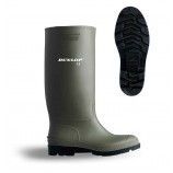 Dunlop BBG Budget Non Safety Wellingtons Green