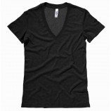 Bella+Canvas BE086 Tri-Blend Deep V-Neck T-Shirt