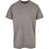 Build Your Brand BY190 Acid washed round neck tee