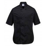 Portwest C737 Rachel Ladies Short Sleeve Chefs Jacket