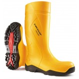 Dunlop C762241 Purofort+ Full Safety Yellow Welly