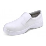 Click CF832 Microfibre Slip On Shoe S2 White