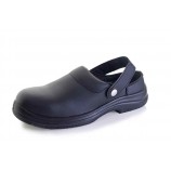 Click CF843 Microfibre Slipper With Belt Black