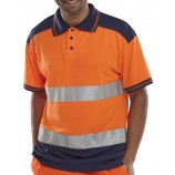 B-Seen CPKSTT EN471 Class 2 2-tone Hi-Viz shirt