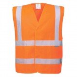 Portwest EC76 Eco Hi-Vis Vest (Pack 10)