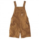 Carhartt 105268 Womens Rugged Flex Canvas Shortall