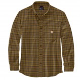 Carhartt 105432 Midweight Flannel L/S Plaid Shirt