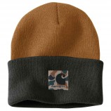 Carhartt 105523 Knit Camo Patch Beanie