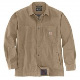 Carhartt 105532 Fleece Lined Snap Front Shirt Jac