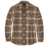 Carhartt 105945 Flannel L/S Plaid Shirt