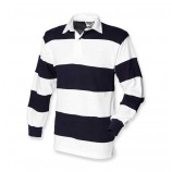 Front Row FR8 Sewn Stripe Rugby Shirt 