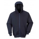 Portwest FR81 FR Zip Front Hooded Sweatshirt