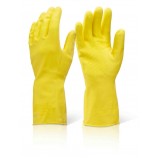 Click HHYHW Household Heavyweight Rubber Glove Yellow