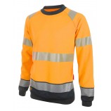 Click HVTT020 Hivis Two Tone Sweatshirt