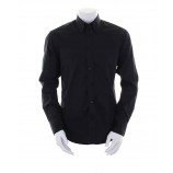 Kustom Kit Long Sleeve Tailored Oxford Shirt