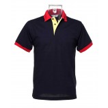 Kustom Kit Contrast Poly/Cotton Pique Polo Shirt