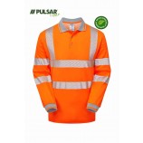 Pulsar® LFE904 Life GRS Men's Long Sleeve Polo Shirt