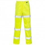 Supertouch H60 Hi Vis 3 Band Polycotton Trousers