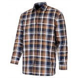 Hoggs of Fife Arran Microfleece Lined 100% Cotton Shirt