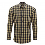 Premier PR250 Mulligan check cotton long sleeve shirt