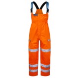 PULSAR PR504 Rail Spec Hi-viz Foul Weather Salopette