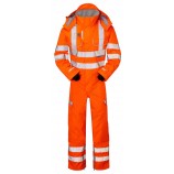 PULSAR PR505 Rail Spec Hi-viz Foul Weather Coverall