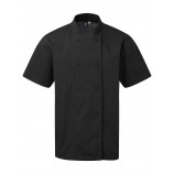 Premier PR902 Chefs coolchecker short sleeve jacket