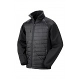 Result R237X Black compass padded softshell jacket