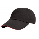 Result R24JP Junior Low Profile Heavy Brushed Cotton Cap With Sandwich Peak