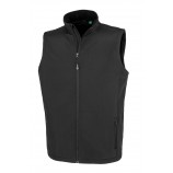 Result Genuine Recycled R902M Men's recycled 2-layer printable softshell bodywarmer