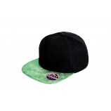 Result Headwear RC87X Bronx glitter flat peak snapback cap