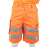 Click RSS Orange Hiviz Shorts