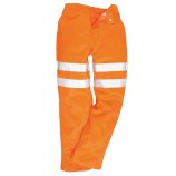 Portwest Hi-Vis Poly-cotton Trousers GO/RT 