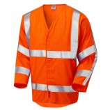 Leo Workwear Sticklepath Iso 20471 Cl 3 Lfs 3/4 Sleeve (En 14116/En 1149)