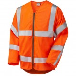 Leo Workwear Huish Iso 20471 Cl 3 Lfs/As Sleeved Zip (En 14116/En 1149)