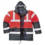 Portwest Hi-Vis Contrast Traffic Jacket 