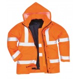 Portwest Hi-Vis 4-in-1 Traffic Jacket 